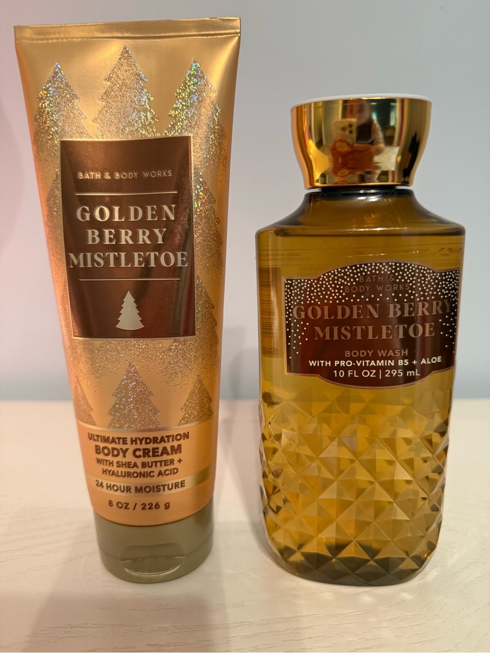 Bath & Body Works “Golden Berry Mistletoe” Holiday Set! 🎄🎁🎅🏼